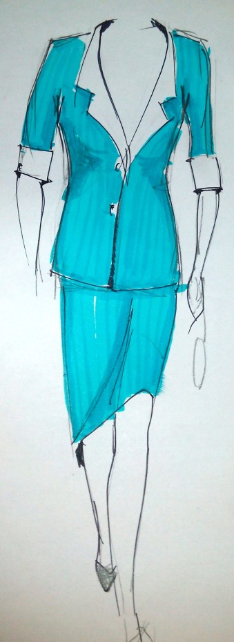 fashion sketch davide medina2
